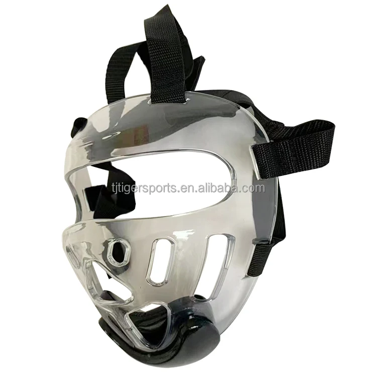 High quality NEW custom martial arts taekwondo Karate  gear boxing head mask hard plastic shield protector guard Face Shield