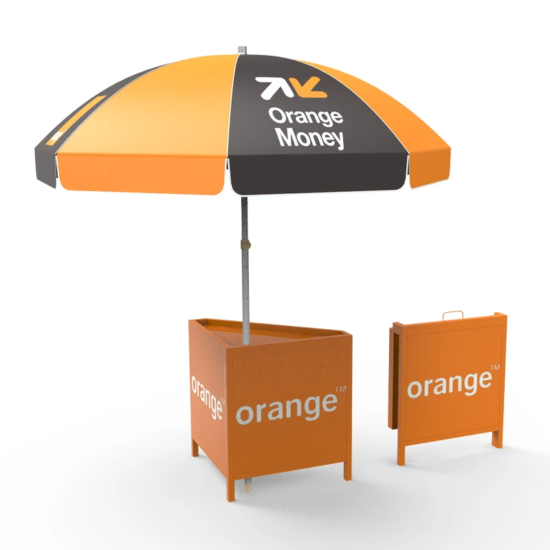 
Metal folding promotion table 