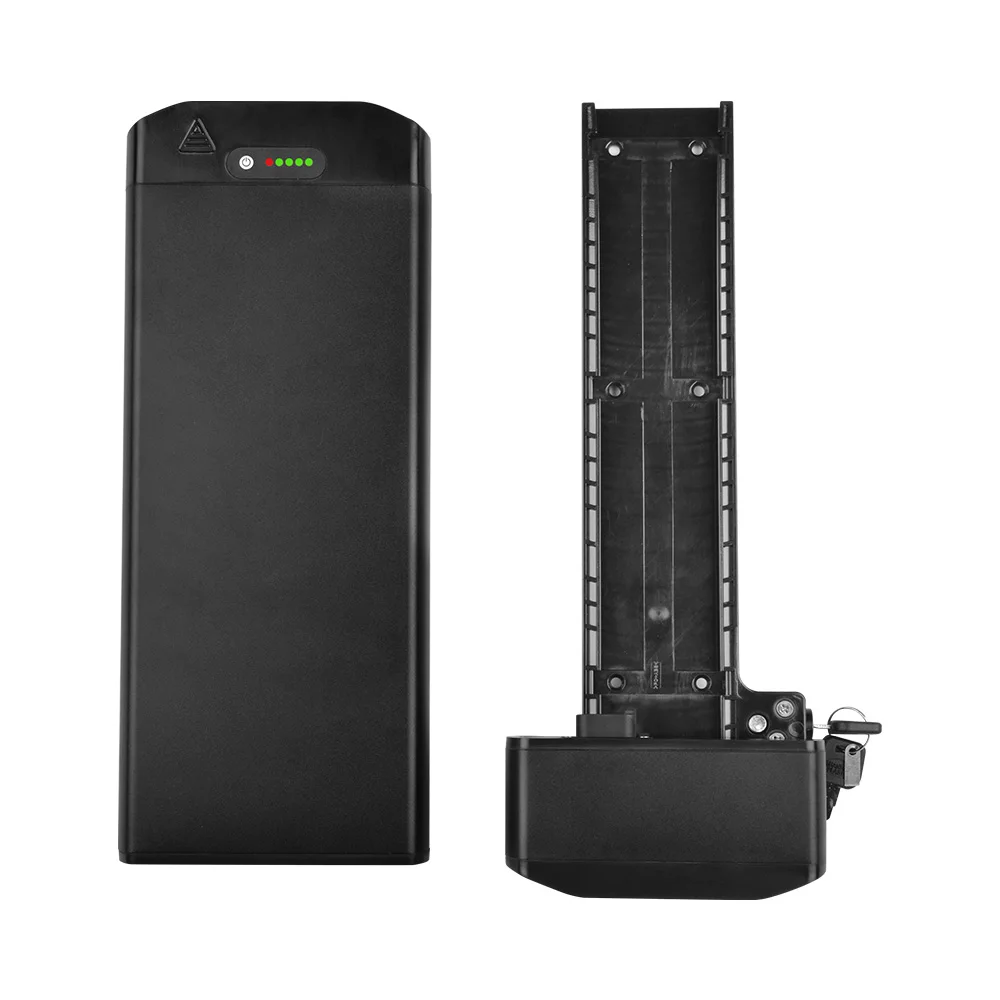 Rechargeable Lithium Ion 36 Volt Rear Rack Electric Bicycle 10ah 13ah 15ah 17ah Li Ion Battery Ebike Battery 36v 48v
