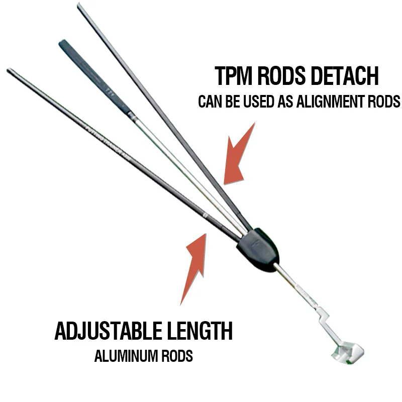 Golf Putting Training Aid  Warm-Up Putting Trainer Stick Adjustable Length Golf Putter Assistant, Attaches to Any Putter Shaft