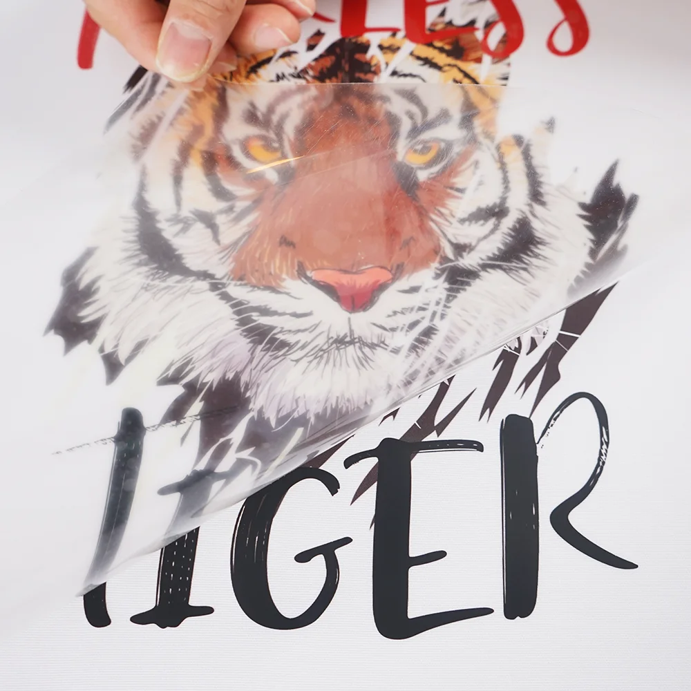 A2/A3/A4 Sizes washable cartoon plastisol heat transfers logo for t-shirts