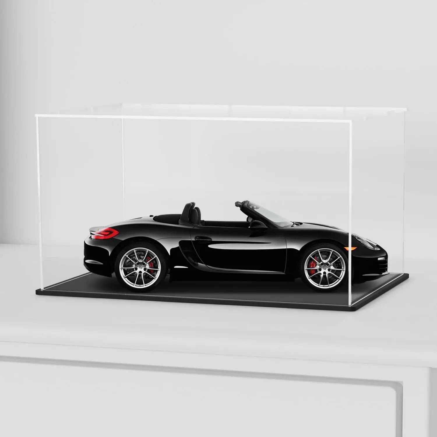 Factory Fashion Long Acrylic Display Case Showcase Clear Plastic Box 1:24 1:32 Diecast Car Models Collectibles Figures Arts