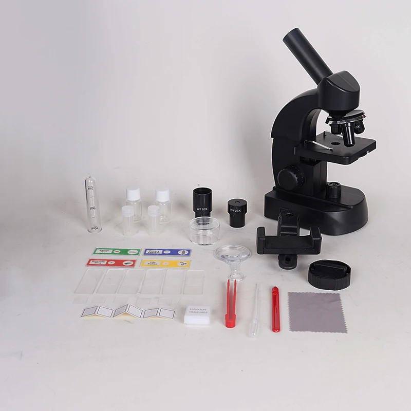 Science Biological Experiment Home School Learning Toys Mini Handheld Monocular Kid Microscope