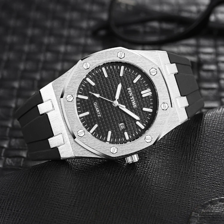 2021 stainless steel band Japan quartz movement mens watch