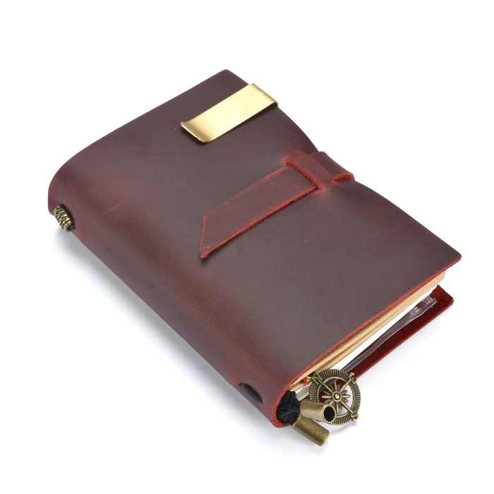 High Quality Custom Genuine Crazy Custom Leather Journal Notebook