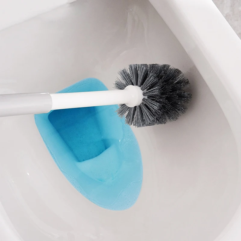 High Quality Plastic Toilet Plunger and Bowl Brush with Holder Combo Set for Bathroom Cleaning