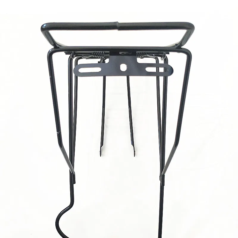 quick-detachable aluminum Bike Rear steel Rack Cycling Carrier Rack Mountain Bike Luggage Cargo Rack-single speed