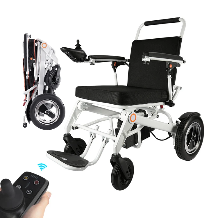 Cheap Handcycle Motor Second Hand Wheel Chair Parts Folding Handicapped Electric Lightweight Wheelchair
