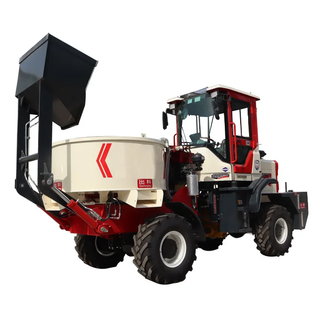 Factory direct selling self loading concrete mixer truck portable concrete mixer with cheap price