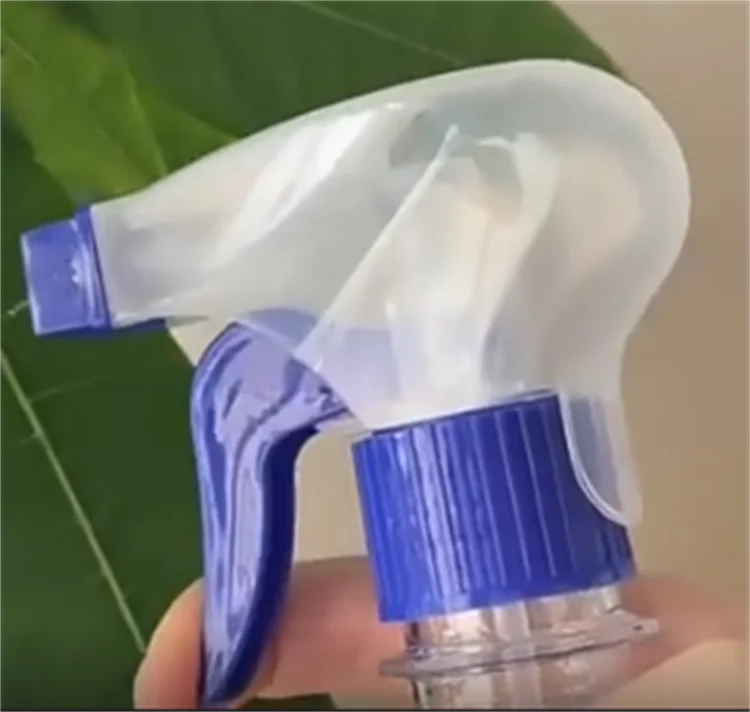 28/400 28/410 PP Plastic Customized Color Industrial Hand Trigger Sprayer Head For Cleaning