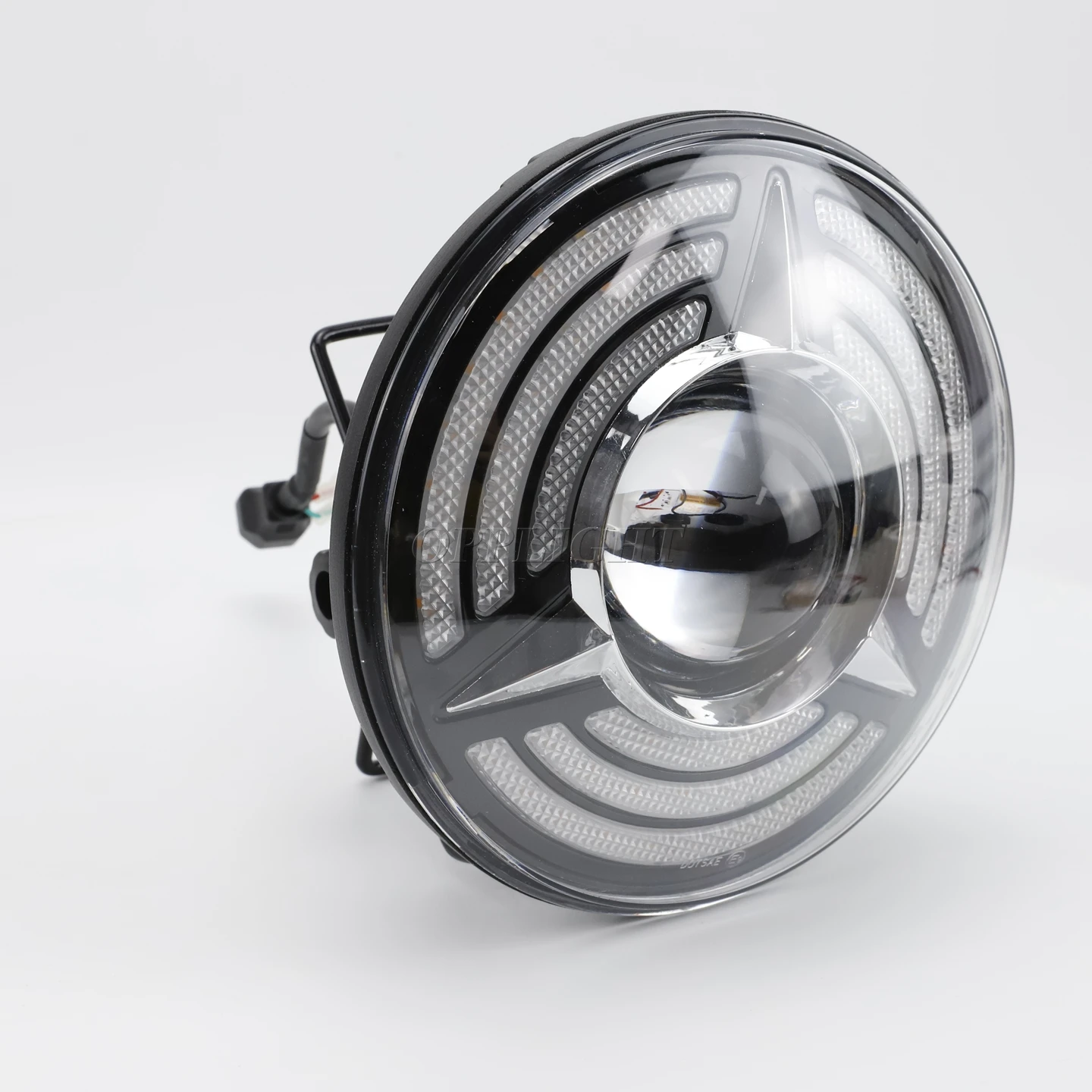 2022 New Led Headlight 7 Inch Hi-Lo Beam Compatible for Jeep Wrangler 1997-2016 Motorcycle Lada Niva Offroad 4x4