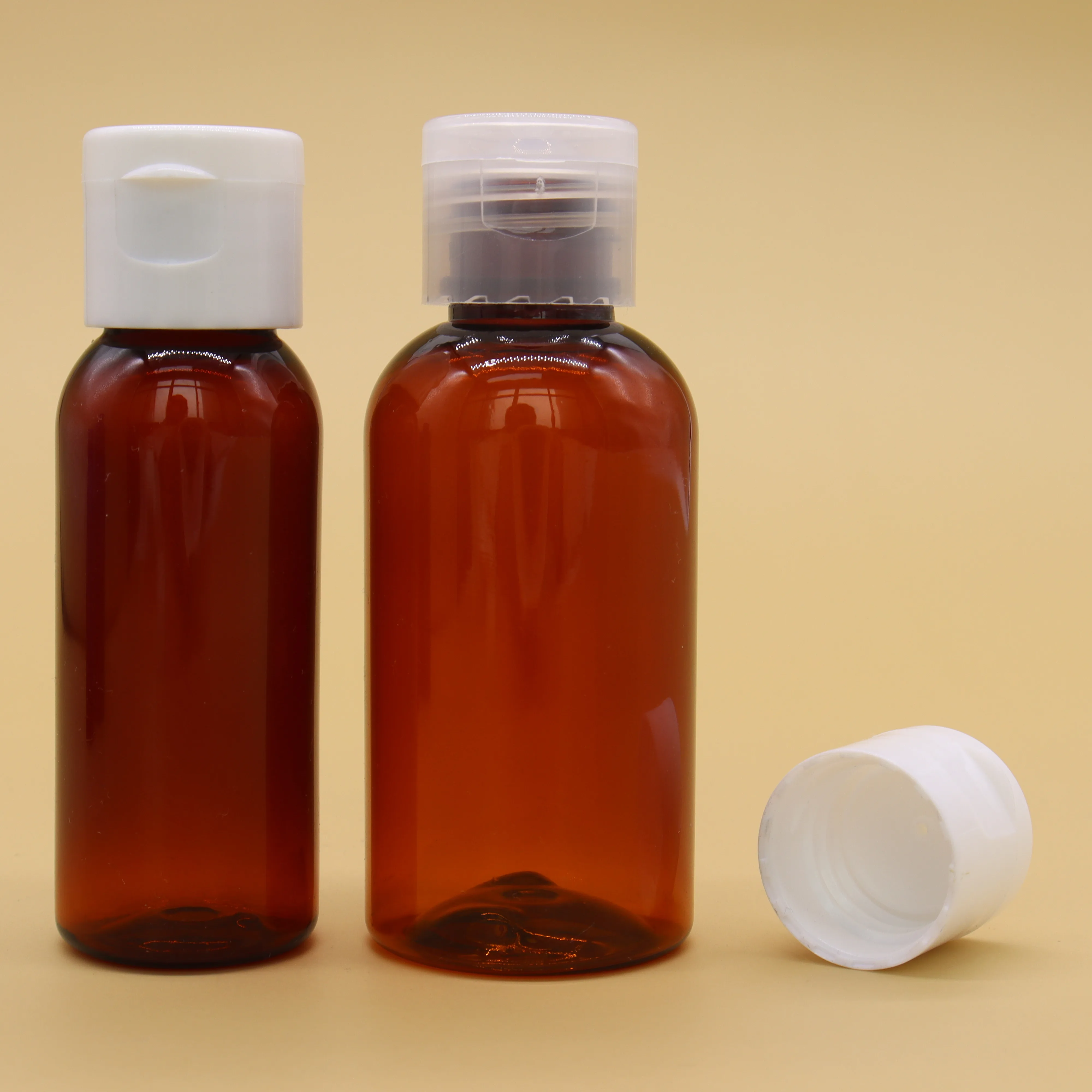 Ready To Ship Ketchup Silicon Flip Bottle Cap , 20-410 PP Bottle Cap For Bottle