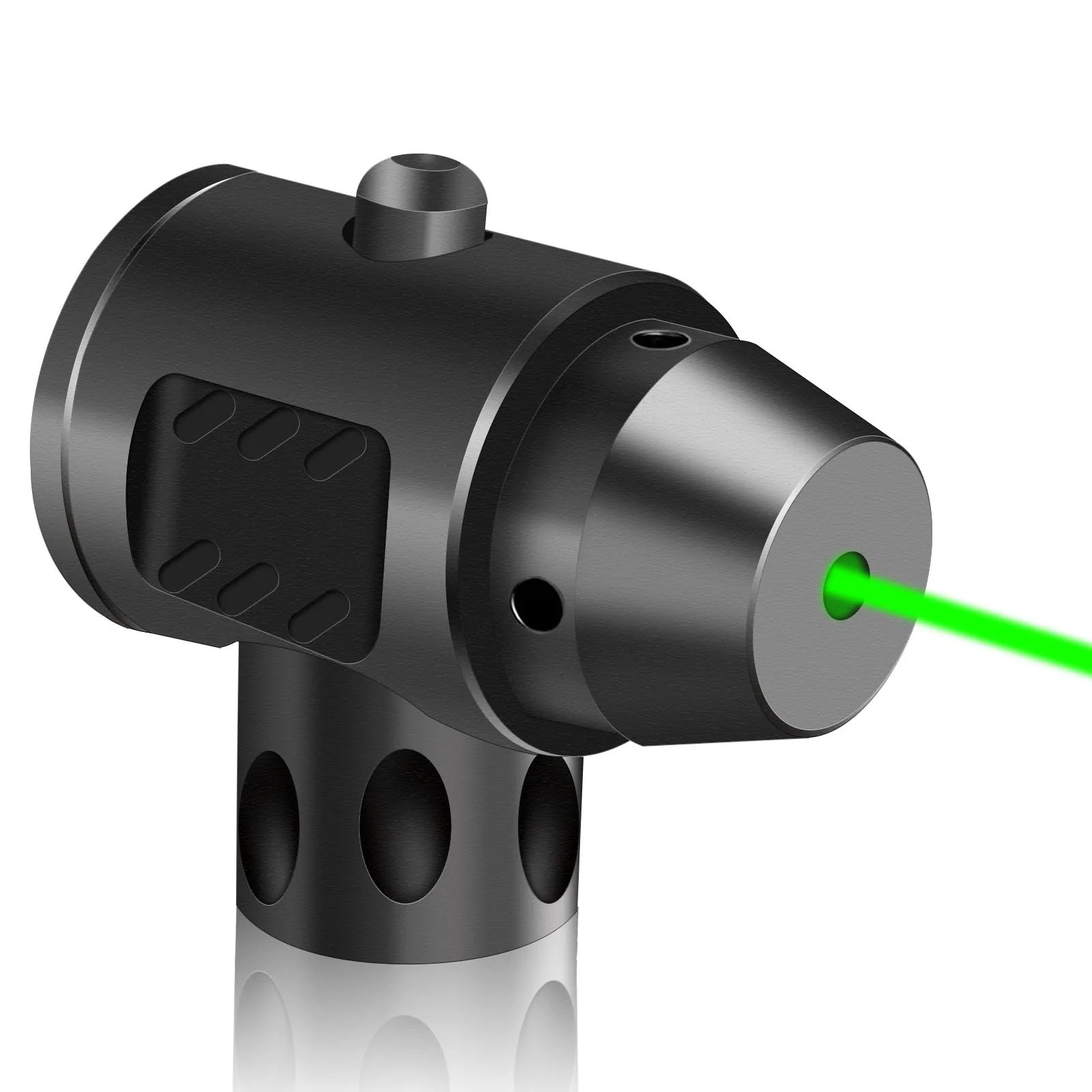 Green Light Calibrator Optical Calibratort Kit with Magnetic Connection at Barrel Mouth for All Multiple Calibers