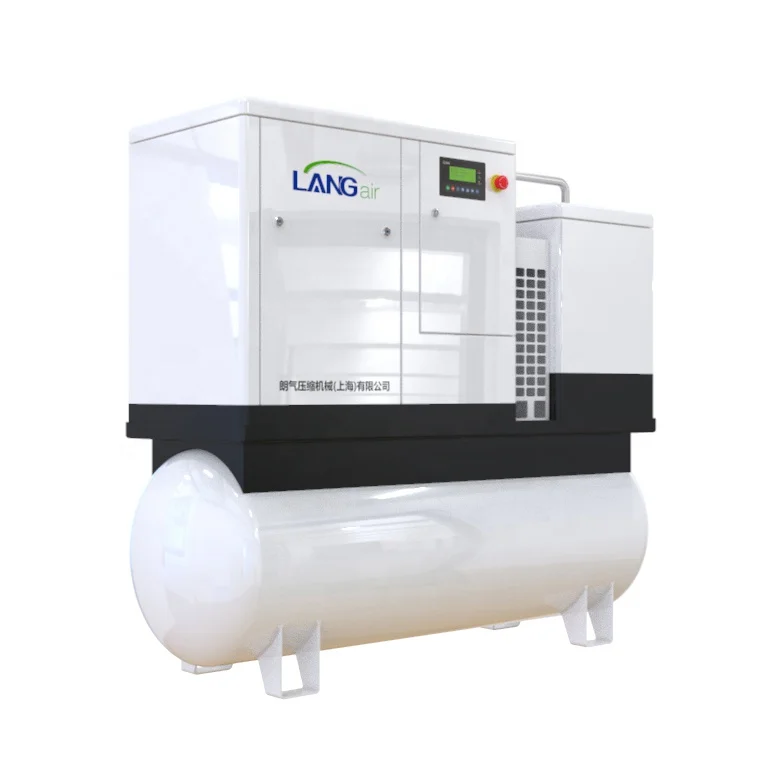 15kw 20hp Combined Compressor Series With Air Dryer Air Filter
