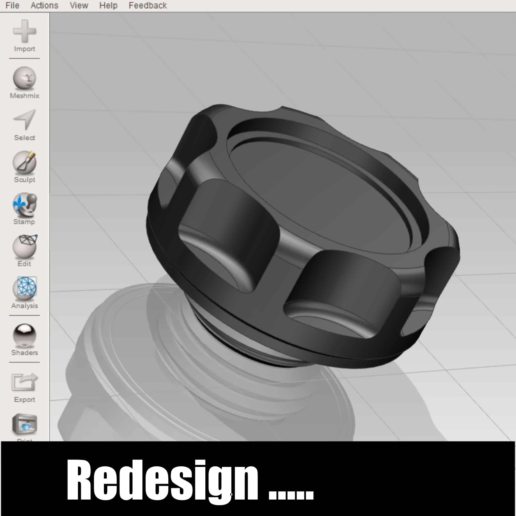 Billet oil cap Made in Taiwan