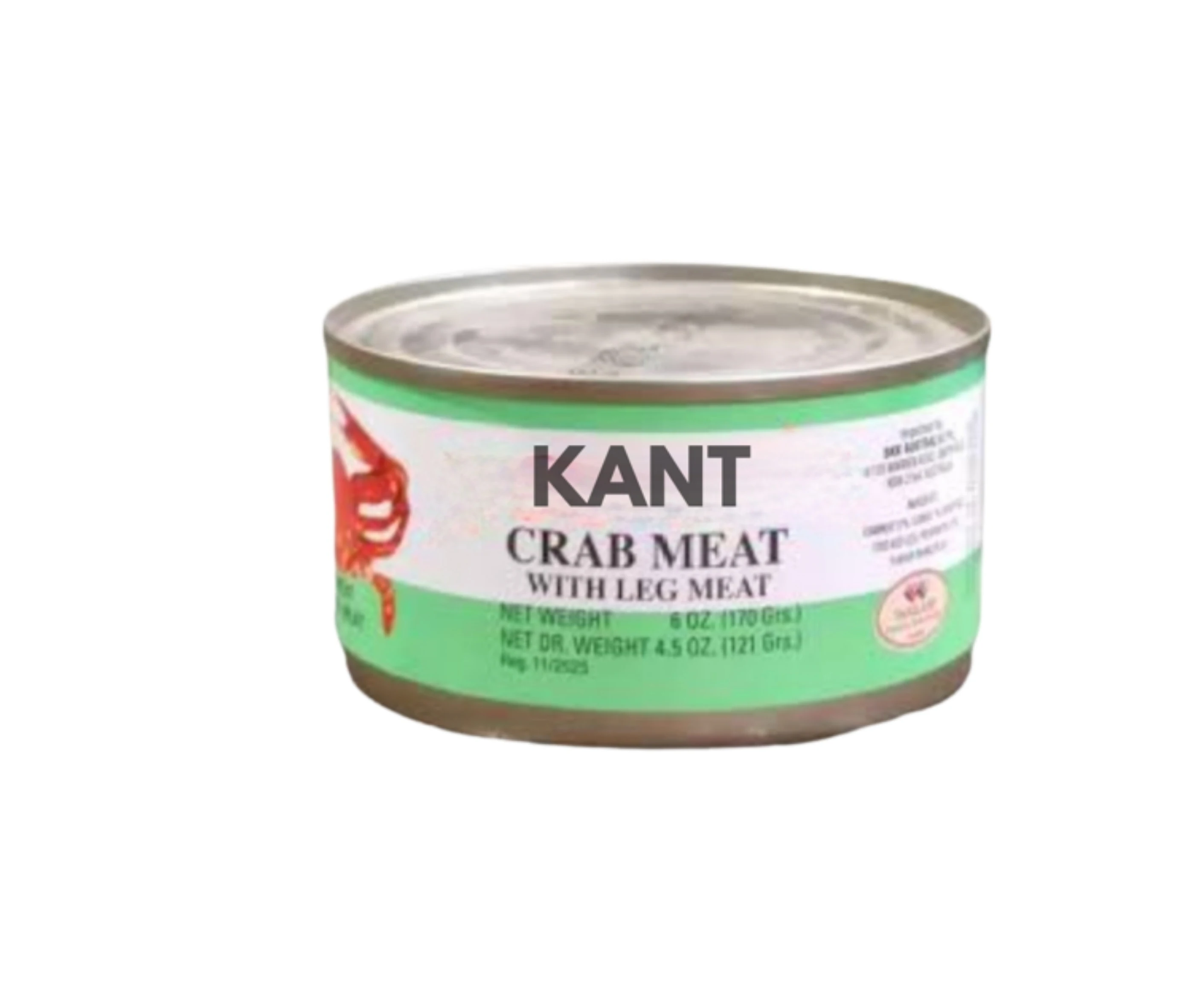 Ready To Eat Premium Quality Product From Thailand KANT Crab Meat With Leg Seafood Canned Package OEM new arrivals top ranking
