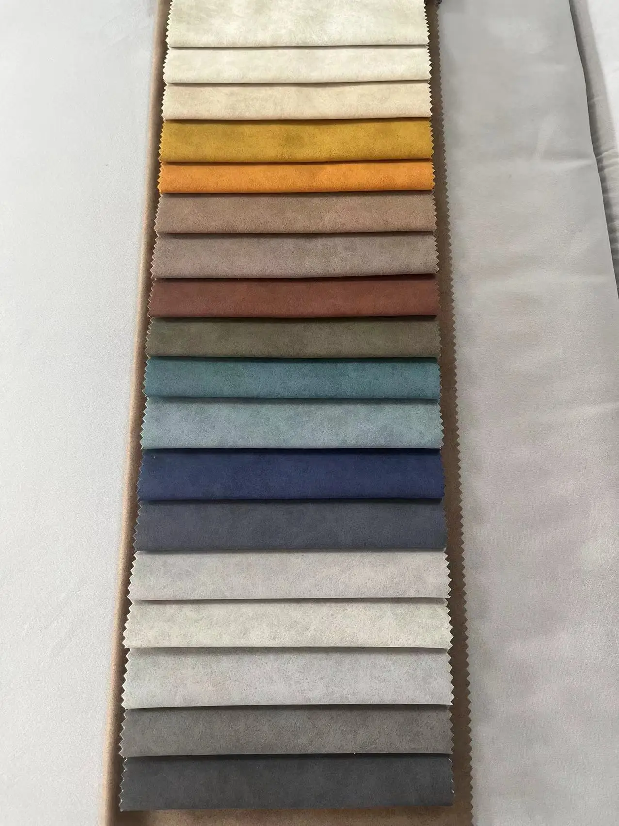 Langsum#VINCENT#Hot selling suede sofa fabric technology fabric for sofa cover mattress