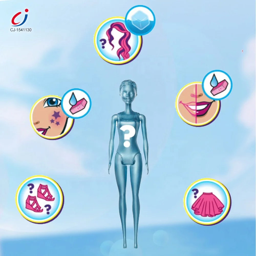 Chengji волшебные подарки для девочек кукла munecas 11 5 дюйма сплошное тело сменные цвета моющиеся куклы набор игрушек
