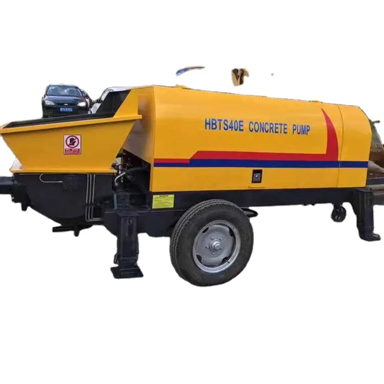 CE Approved Germany Hydraulic System Diesel and Electric Trailer Mounted Portable Concrete Pump