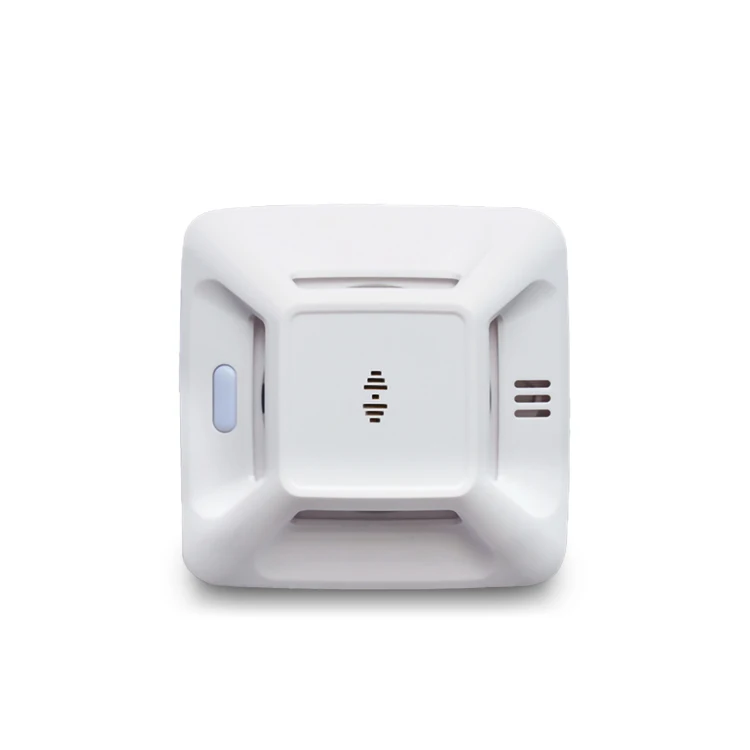 Cian Factory Wholesale AA Battery Powered Fire Alarm Smoke Detector With Dedicated Chip Sensor High Decibel Sound And Flashing