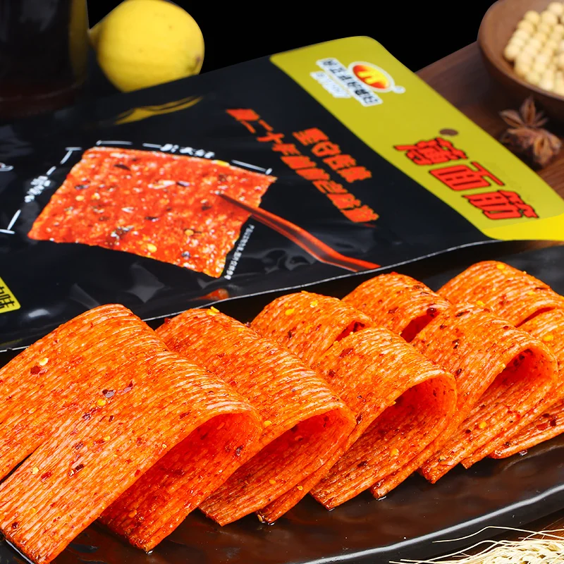 
Wholesale Delicious Spicy Fast Food Spciy Flavored Snacks Latiao In Bag 110g 