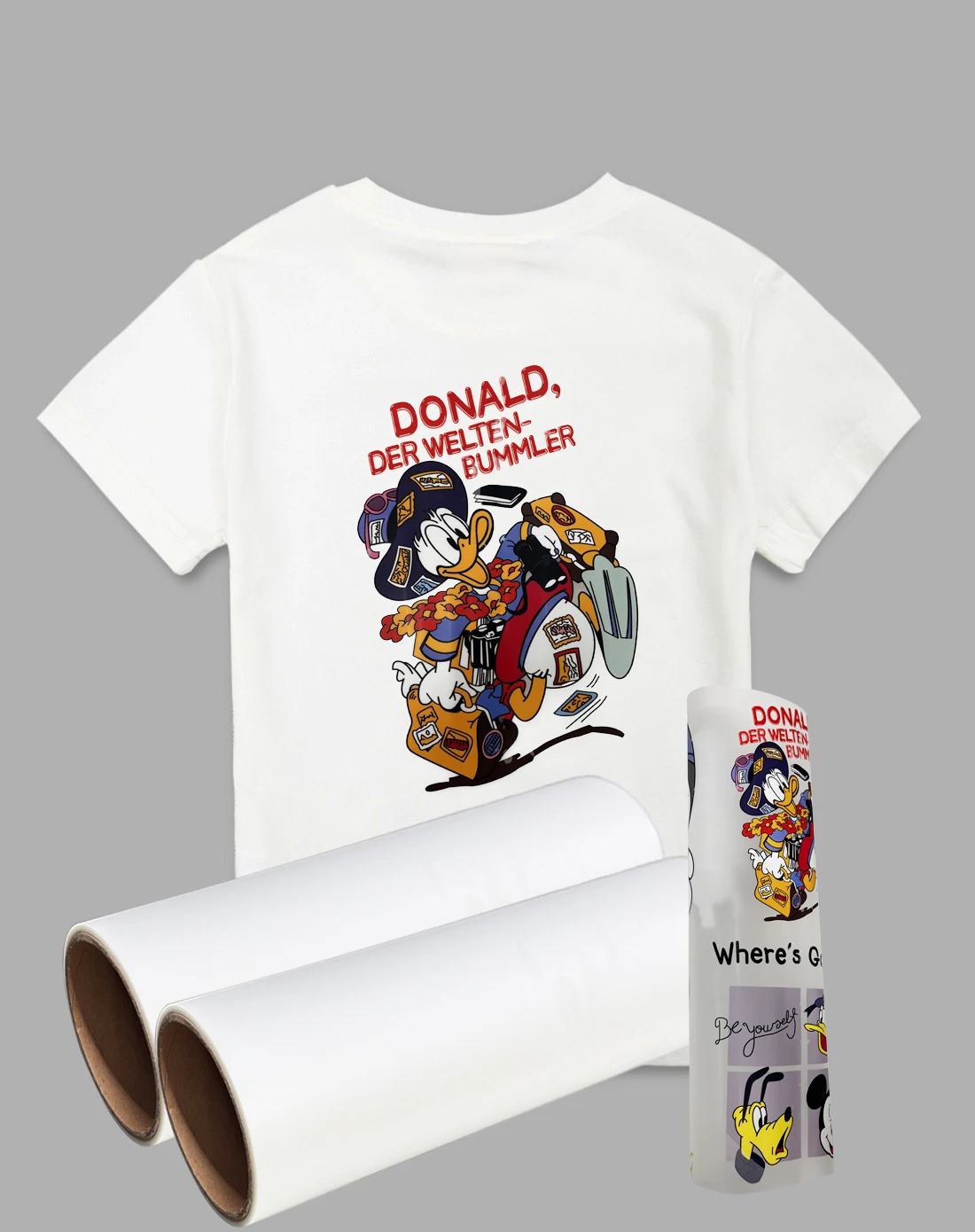 Digital printing DTF film 30cm*100m thermal transfer film Textile printing film