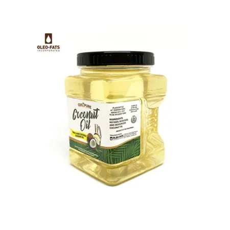 
Cocopure Brand Coconut oil 15*1L jar large capacity cheap cooking oil virgin coconut oil price 