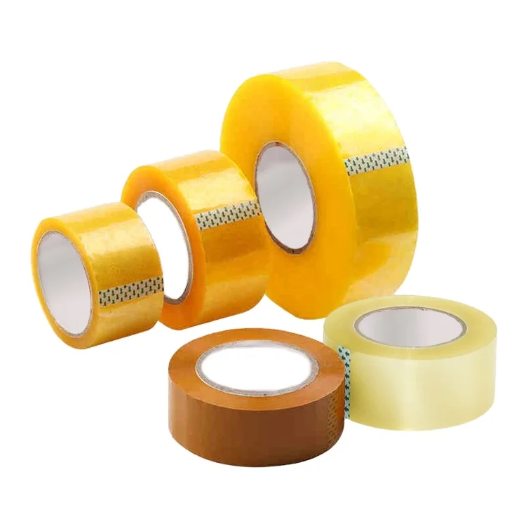 Super Yellowish Clear Packing Tape without Bubbles