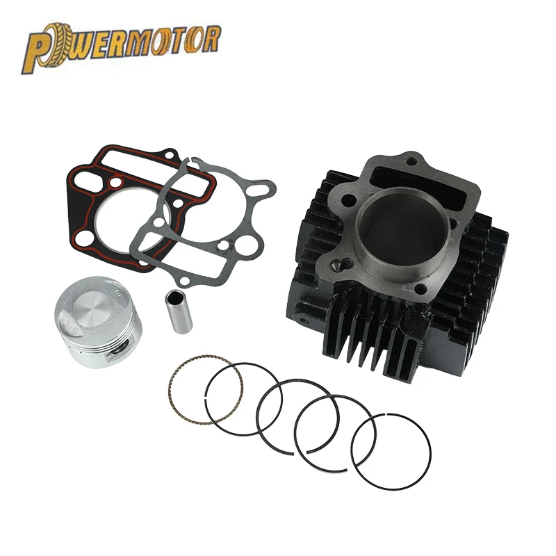 Motorcycle Engines 52.4mm Bore Piston Gasket kit For lifan 125cc LF125 Horizontal Dirt Pit Bike Monkey Bike ATV