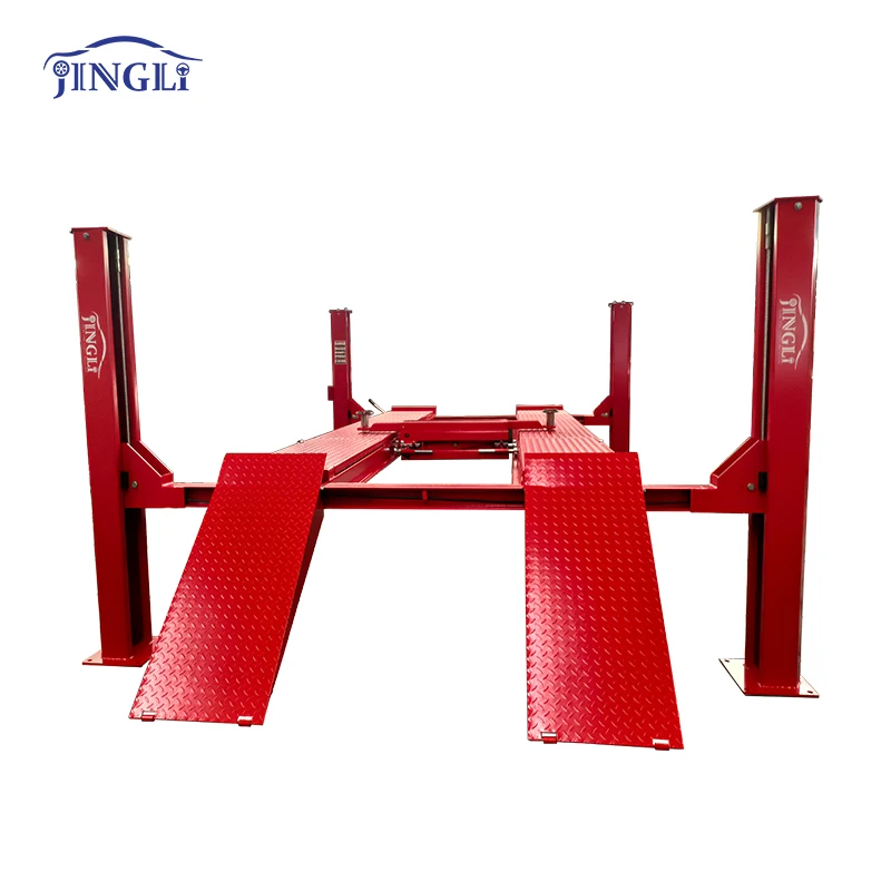 factory price 5.5 post lift for 3D wheel alignment machine for car care workshop