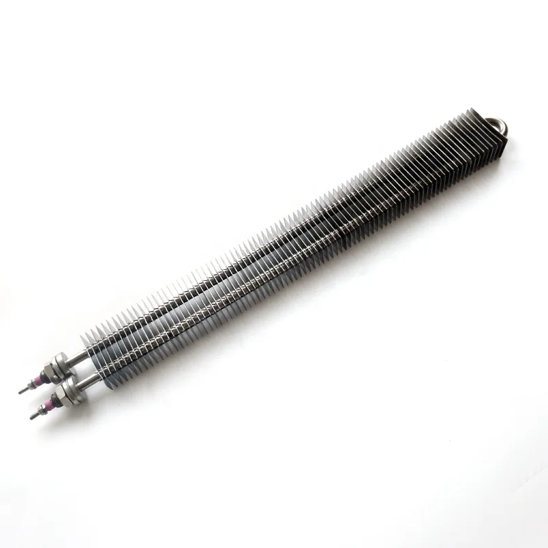 220v Customized U Shape Finned Tubular Stainless Steel Air Heater