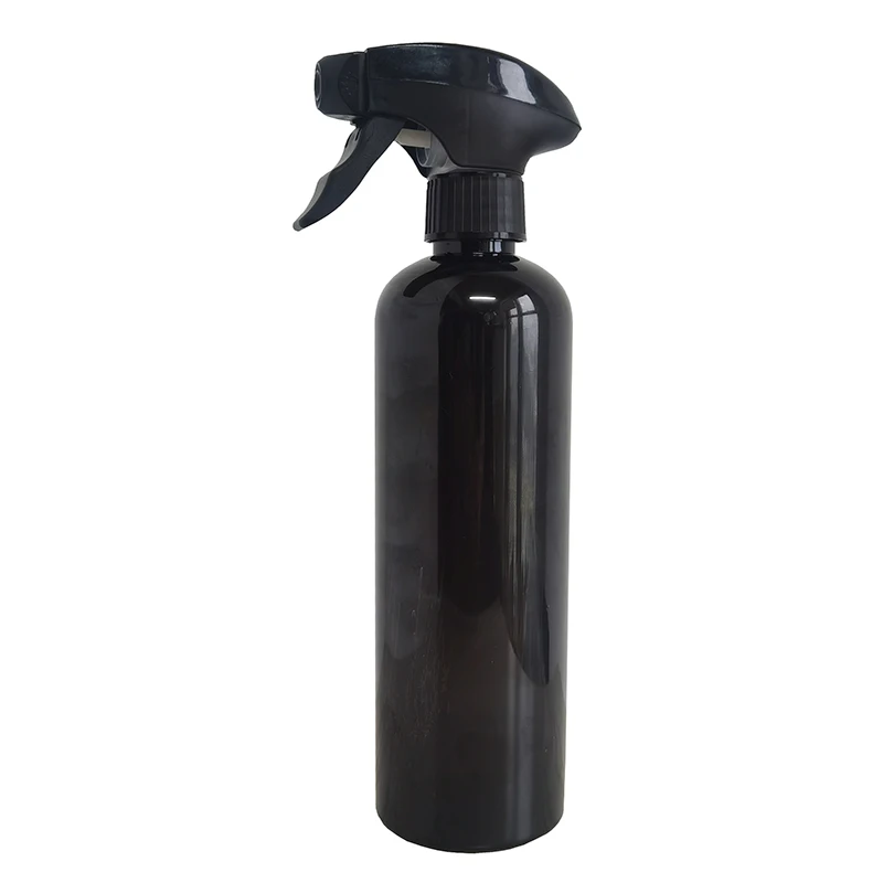 28mm Neck All Plastic Chemical Resistant Black Trigger Sprayer For Cleaning