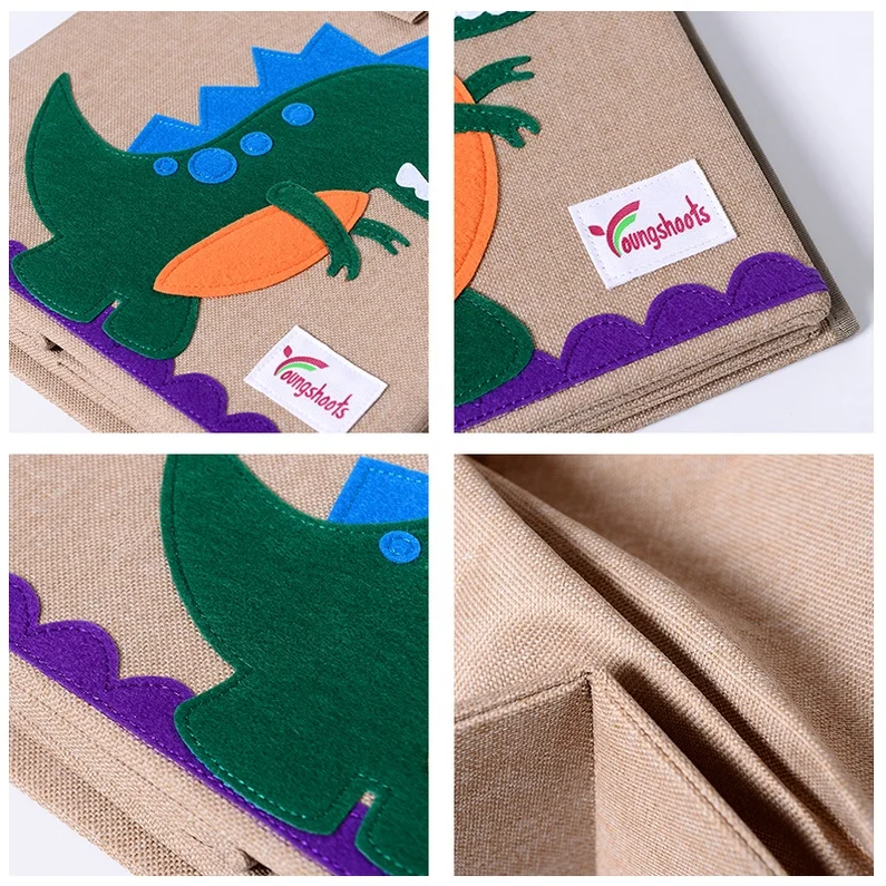 Best Selling Storage Boxes & Bins Stocked Kids Toy Organizer Portable Collapsible Storage Box Dustproof Cube Storage Organizer