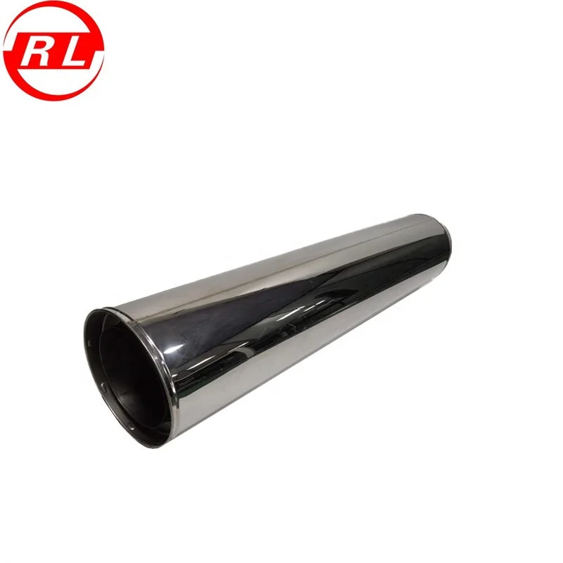 1000 mm Length Stainless Steel Twin Wall Twist Lock Straight Chimney Flue