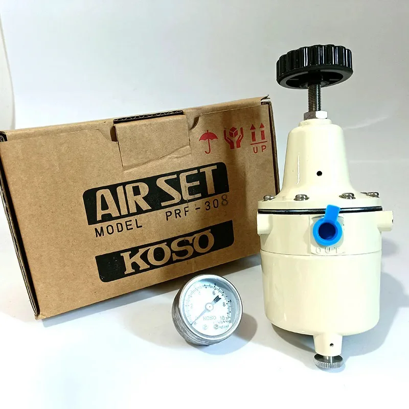Stock supplier KOSO 800 series Electro-Pneumatic Valve Positioner With KOSO PRF310 Air filter pressure regulator