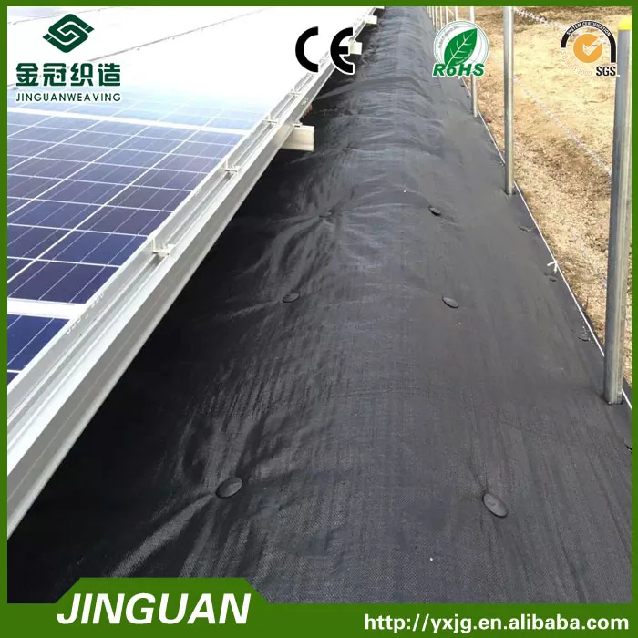 Weed mat ground cover weed fabric landscape ground cover with hole