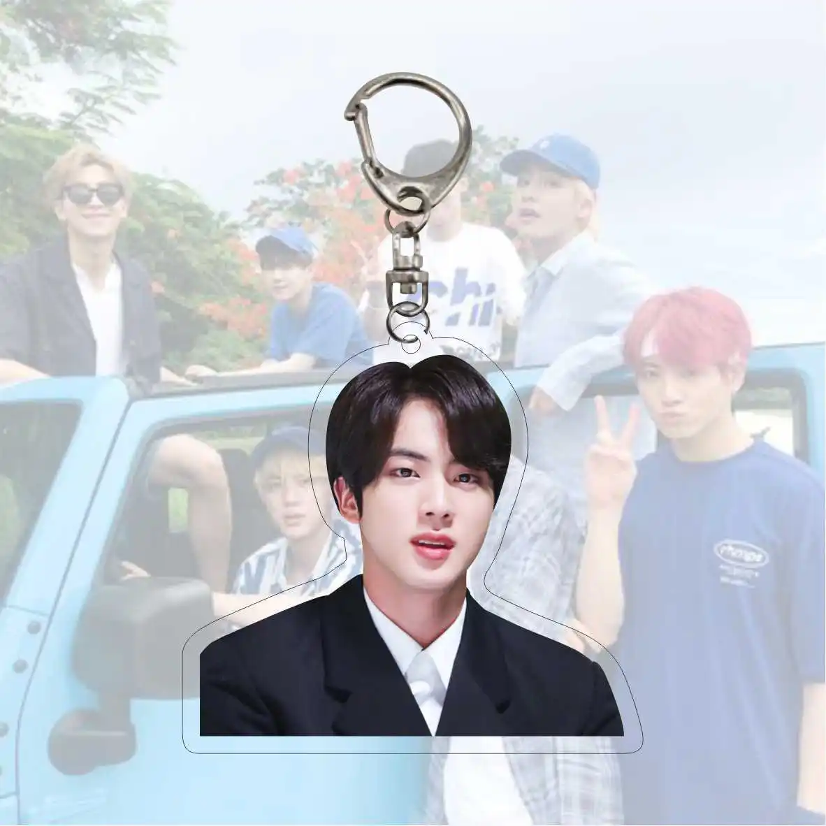 2021 южнокорейская поп-культура Bt s комбинированный товар двойная реальность прозрачные акриловые подвески b ts брелок