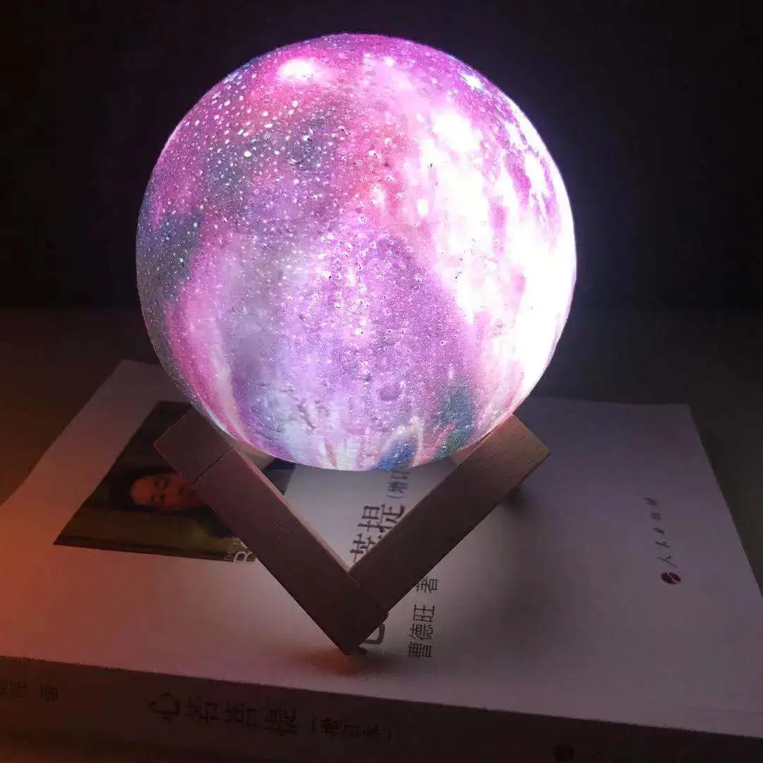 Оптовая продажа овальная 3D акриловая usb деревянная настольная лампа светодиодная настенная подставка для смолы основание дисплея