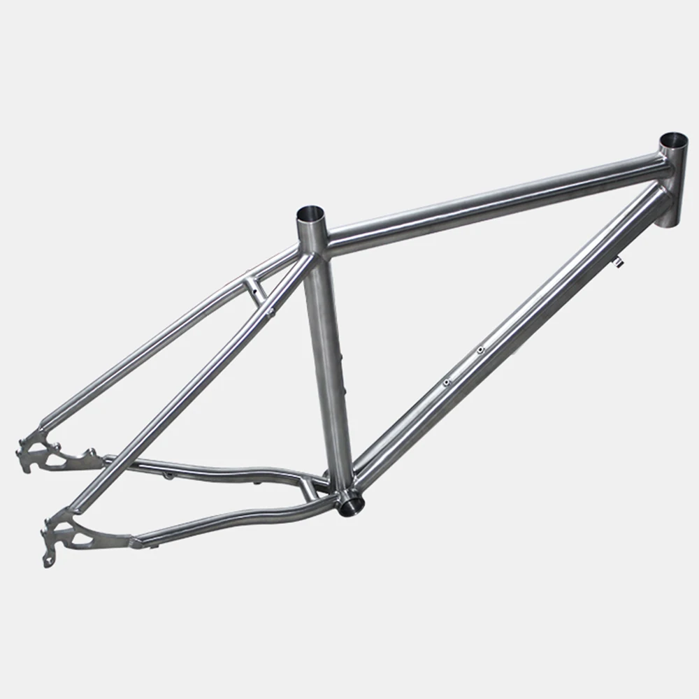 titanium cyclocross bicycle frame oem cheap aero chinese titanium road bike frame