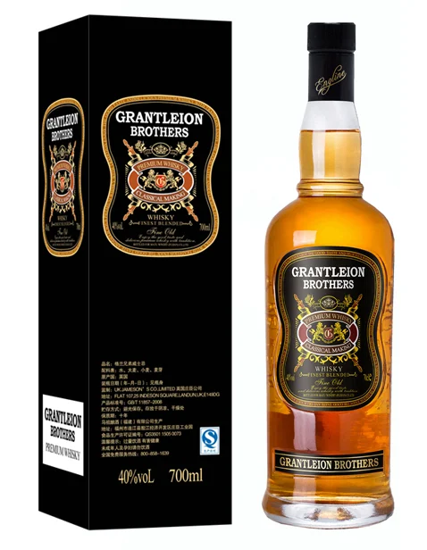 750ml  Grantleion Brothers Whisky Premium Whisky  Private Label Whisky