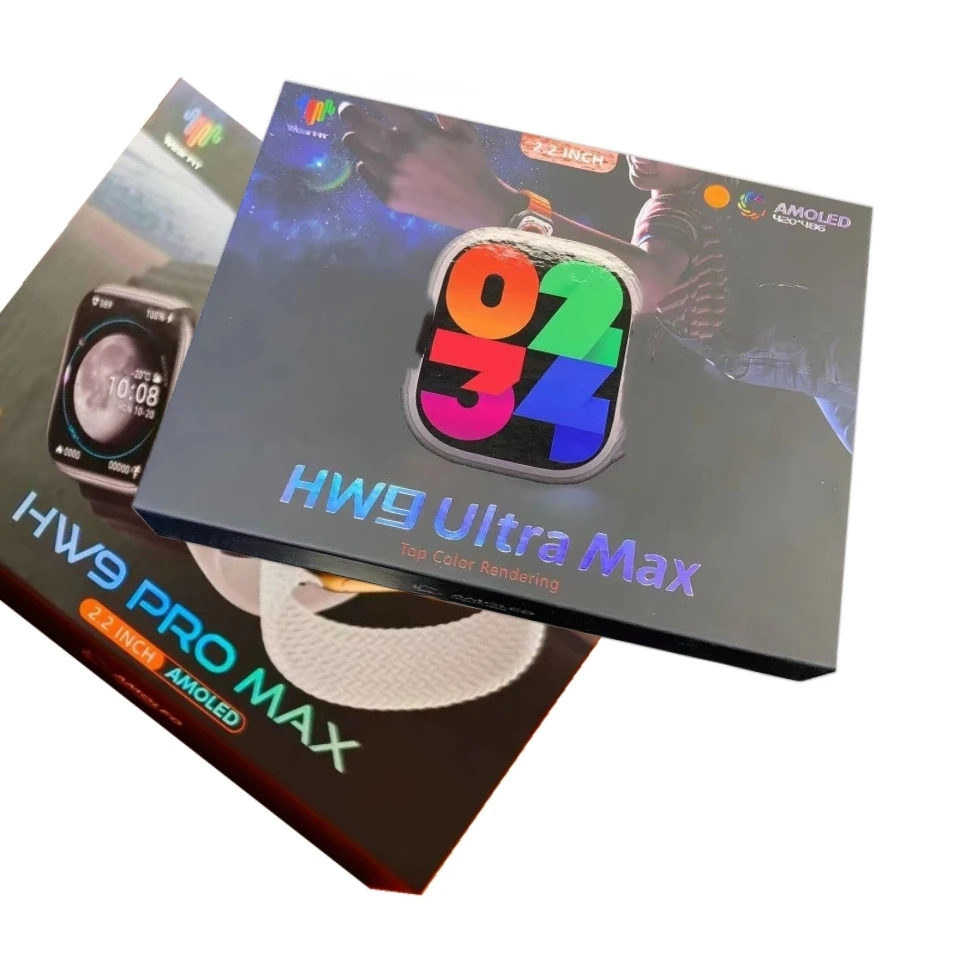 Умные часы HW9 ultra max hw9 pro max HW9 pro ultra HW9MAX reloj inteligente series 8 9 amooled экран 2,20 дюймов