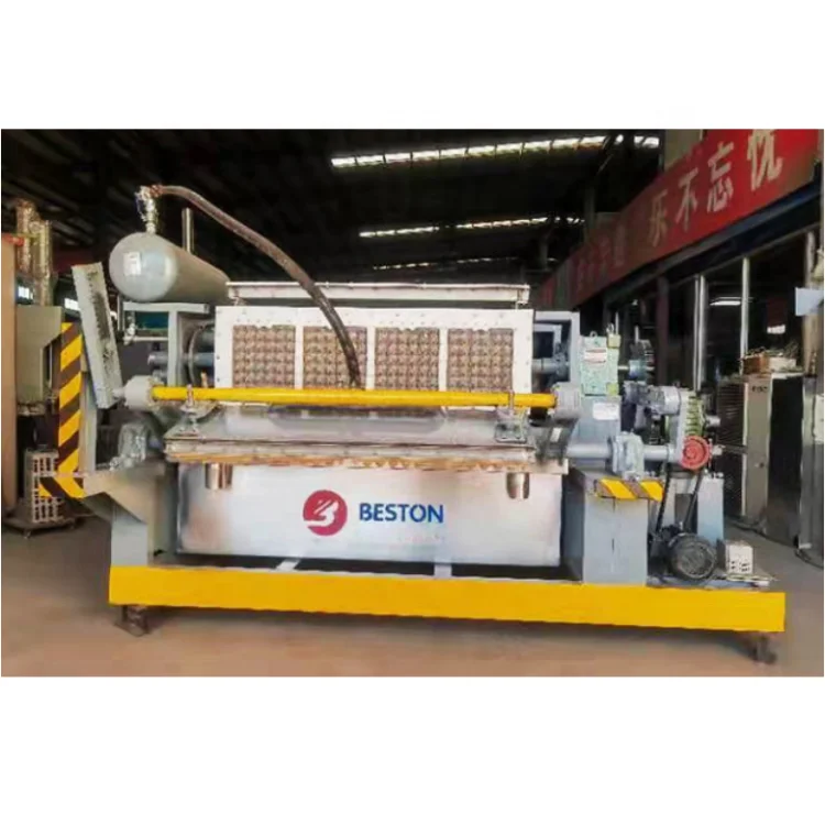 Beston Group Fully Automatic Waste Carton Paper Pulp Egg Tray Mould Making Machine