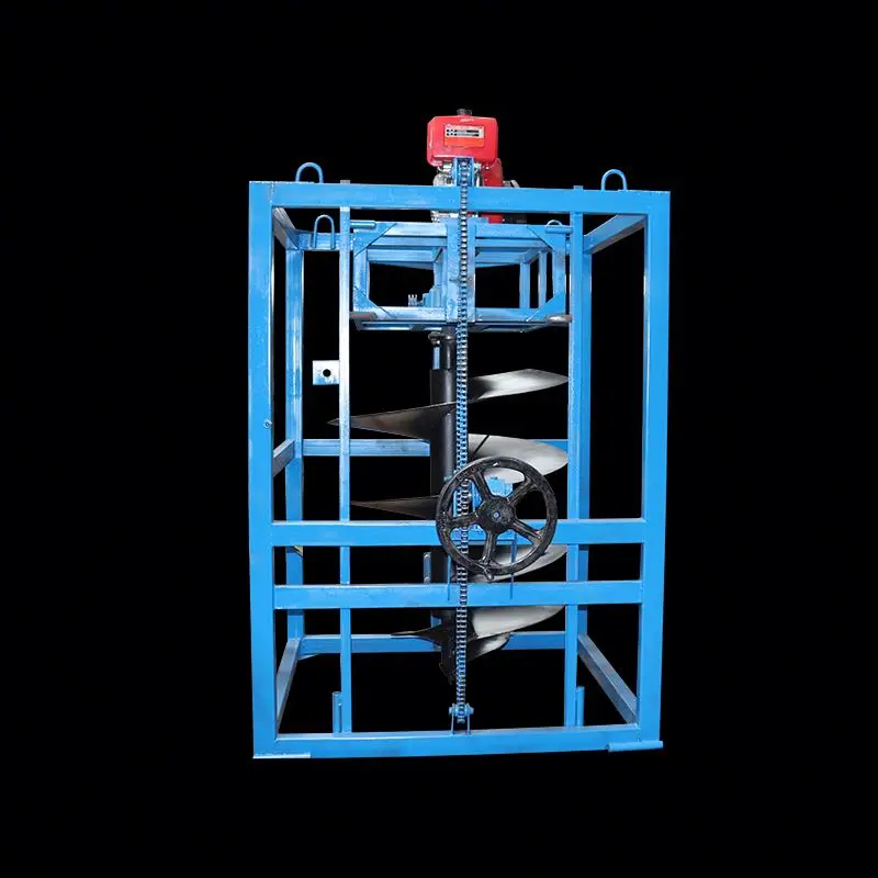 Digging Machinery Hydraulic Mini Earth Auger Pole Erection Machine Auger Bore Pile Foundation Machine