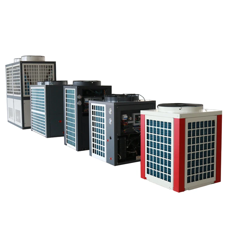 Air head heat pump for swimming pool, with 3kw to 82kw high power heat output