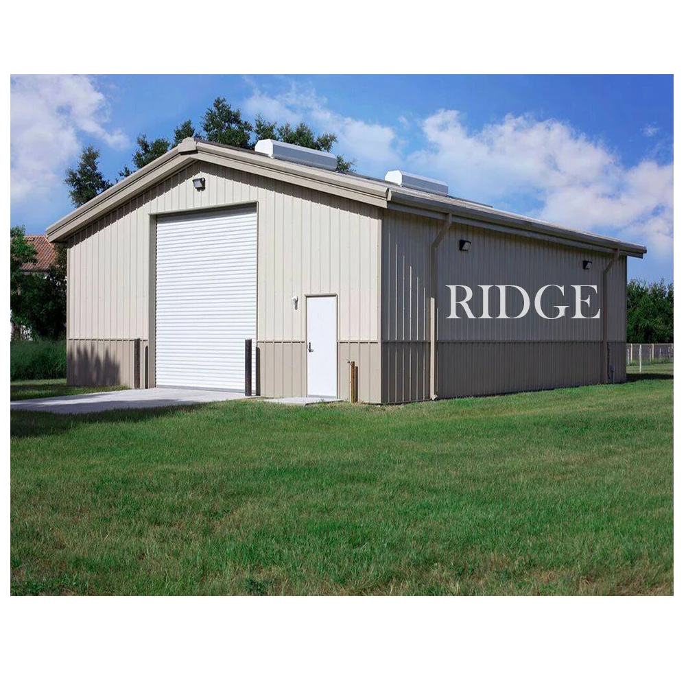 Легкая сборная стальная конструкция для склада мастерской сарая кабина автомобильное гаражное здание