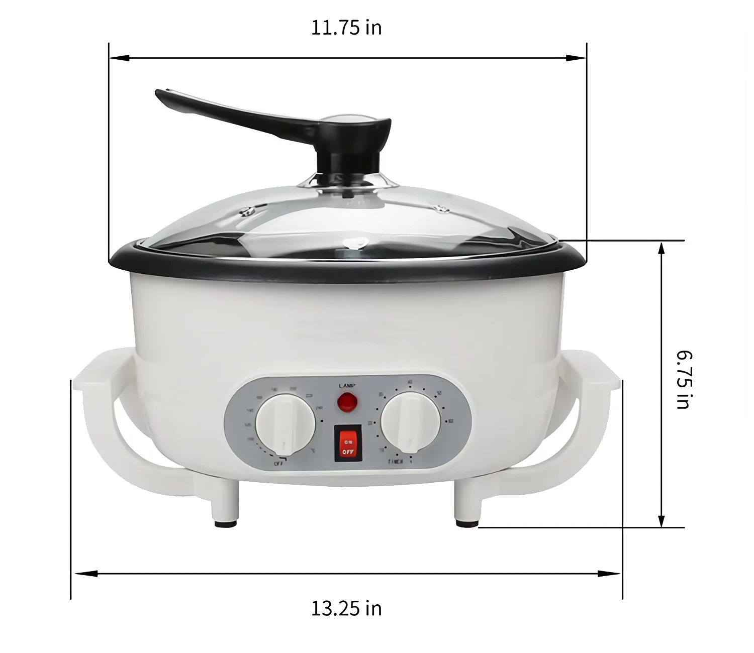 Жаровня для кофе 800 Вт 750 г 1 6 фунтов жаровня зерен