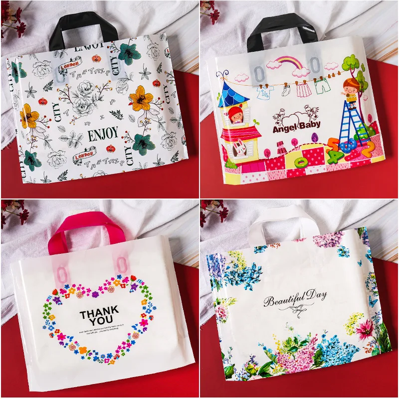 For Sale thank you plastic bags for boutique merchandise  polythene shopping bags