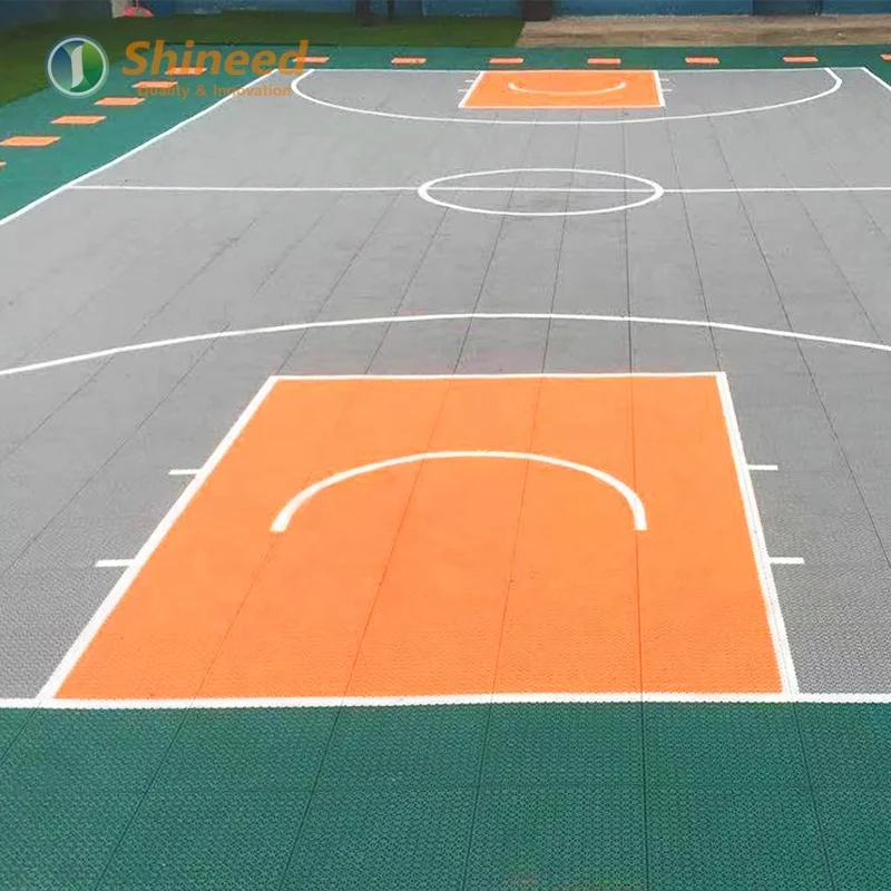 Premium Factory Pickleball Court Eco-Friendly Inter locking Basketball Court Flooring Material Sports Court Floor