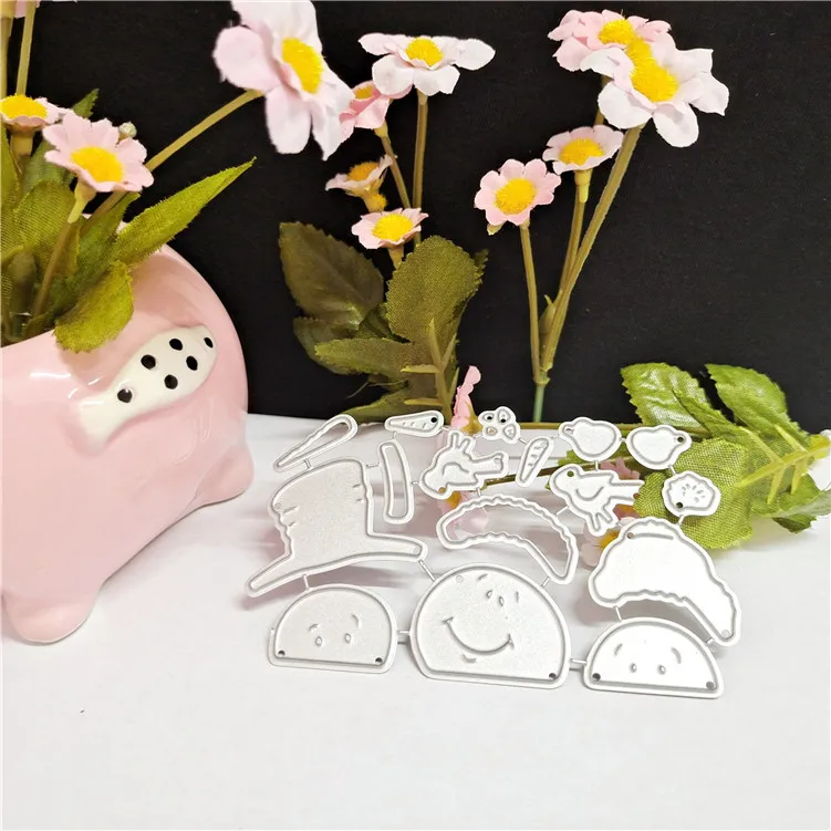 Christmas Animals DecorationTemplate Diy Molds Paper Cutter Metal Cutting Dies