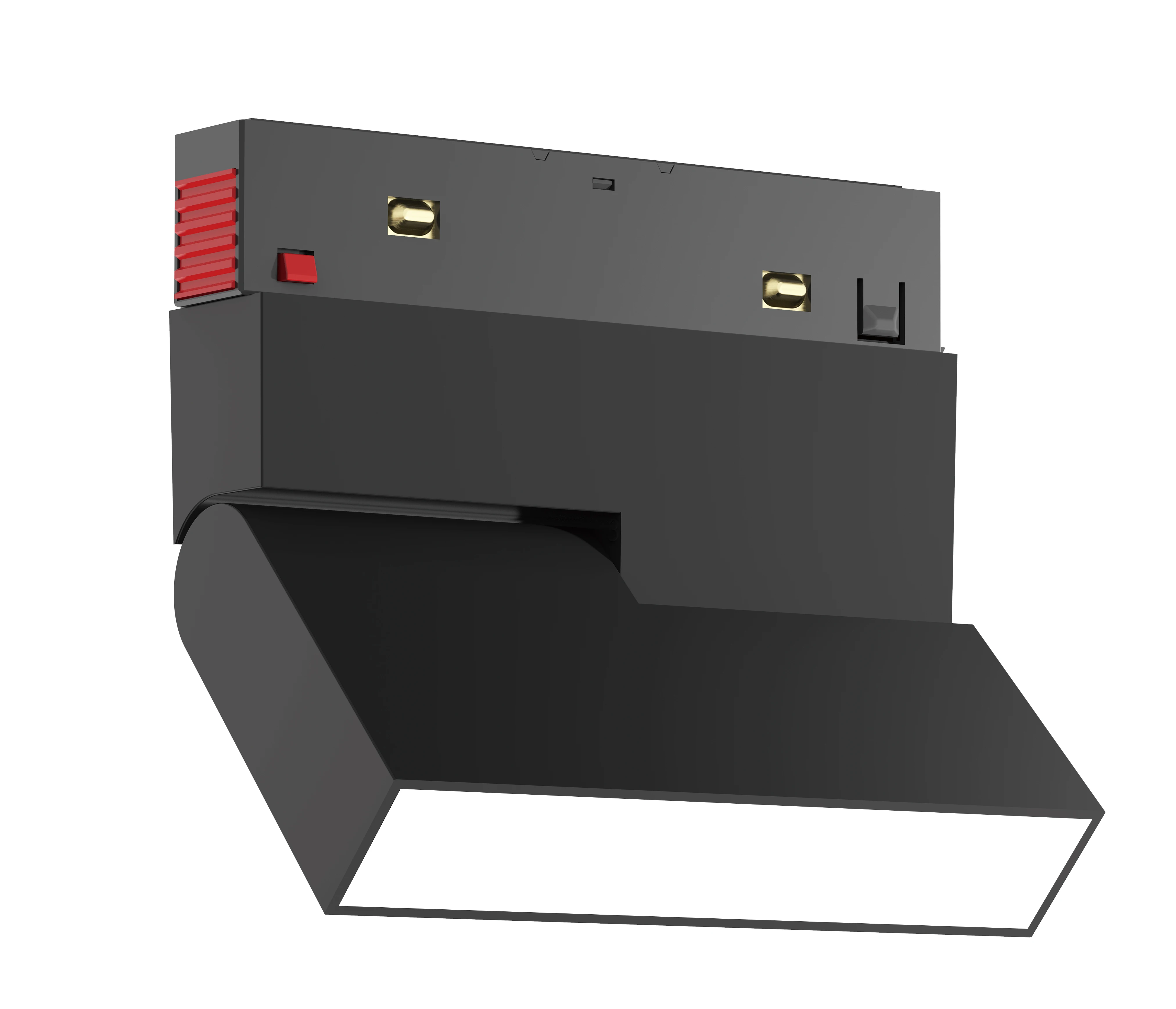 Горячая Распродажа, светодиодный потолковый светильник низкого напряжения 24 В/48 в 12 Вт, наклонный Магнитный Трековый светильник